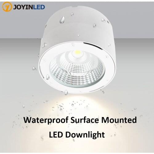 Commercial Lighting Waterproof IP65 Led Spotlight Lamp Surface Mounted Led Ceiling Cob Downlight for Outdoor Shop Balcony Hotel