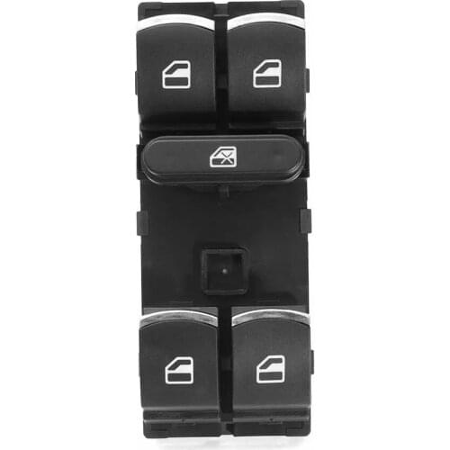 7Pcs Master Window Headlamp Window Fuel Gas Car Switch Kit for VW Golf MK5 MK6 Jetta Passat