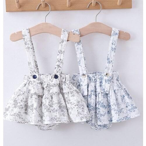 Summer Baby Girl Straps Shorts Rompers Kids Baby Girl Flower Jumpsuit Kids Baby Girl Rompers Newborn Clothes Clothes