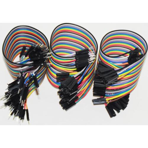 20cm 2.54mm Dupont Cable Breadboard for Arduino Female Male Jumpers Connector Wire Pin Dupont Cables Line Jumper Kit Electronics