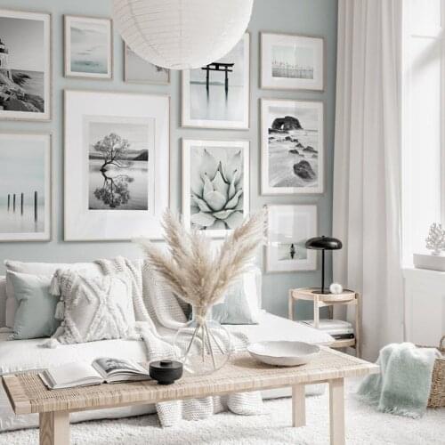 Torii Gate Water landscape Art Poster Nordic Style Yoga Calm Sea Print Wall Canvas Painting Creative Picture Modern Decoration