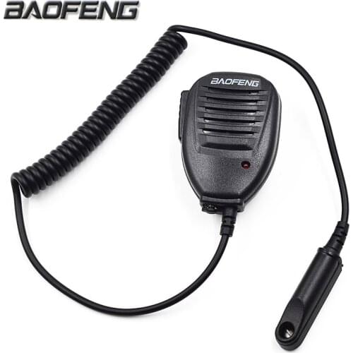 PTT Speaker Microphone Mic for Walkie Talkie Baofeng Radio UV-9R Plus UV-XR BF-A58 GT-3WP BF-9700 BF-R760 Transceiver