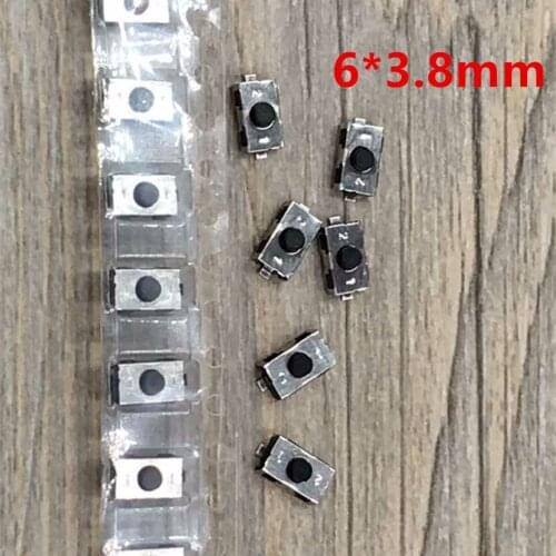 20pcs/lot Touch Swicth for Car Key For Citroen Peugeot Opel Tactile Switch Push Button Size 6*3.8mm