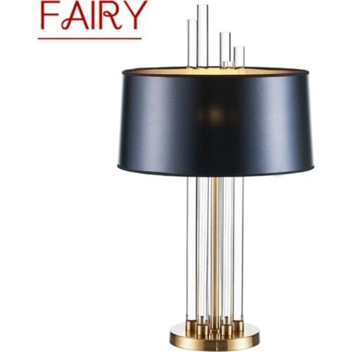 FAIRY Modern Creative Table Light Simple Crystal Desk Lamp LED for Home Bedroom Decoration