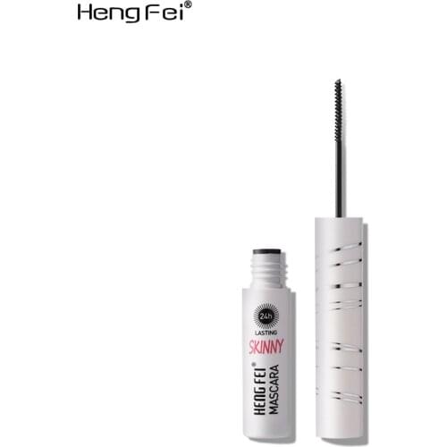 Hengfei waterproof and non-dizzy mascara curling thick long thin brush head mascara farewell to fly feet