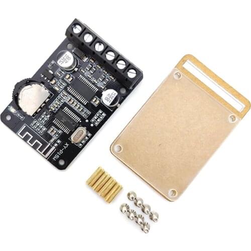XY-P15W Stereo Bluetooth Module Power Amplifier Dual-Channel Board 12V 24V 10W 15W 20W Bluetooth Receiver Module for DIY