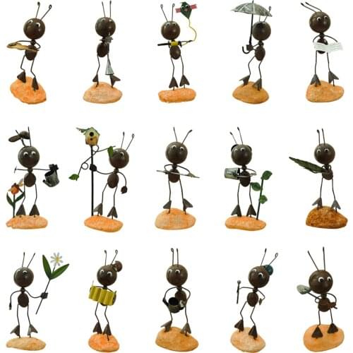 Funny Resin Ant Figurine Statue Home Bedroom Living Room Desktop Decoration