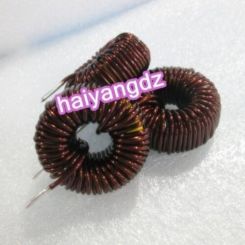 2pcs/33mm 260UH 15A 1.6 Line Magnetic ring inductors 130-26 Yellow white ring