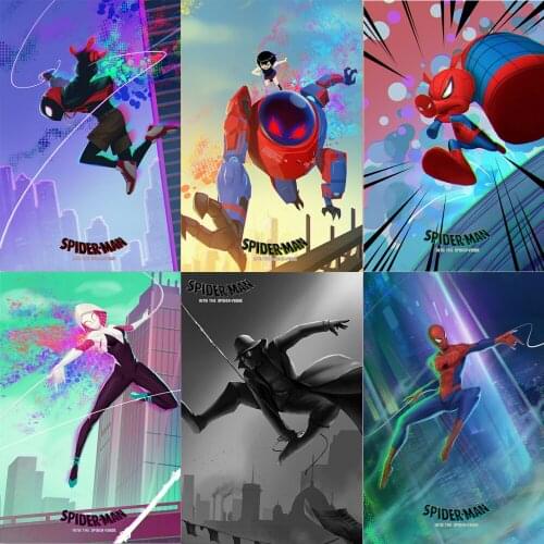 5d Diamond Painting Marvel Superhero Will Be Spiderman Movie Handmade Needlework DIY Diamond Embroidery Mosaic Decoration