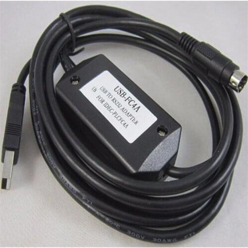 USB-FC4A USB/RS232 Adapter Program Cable for FC4A series USBFC4A PLC programming Download cable