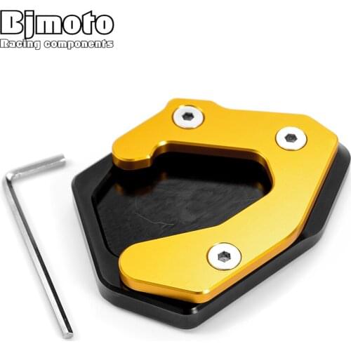 BJMOTO For Benelli BJ500 BJ300GS Leoncino 500 Kickstand Foot Side Stand Extension Pad Support Plate