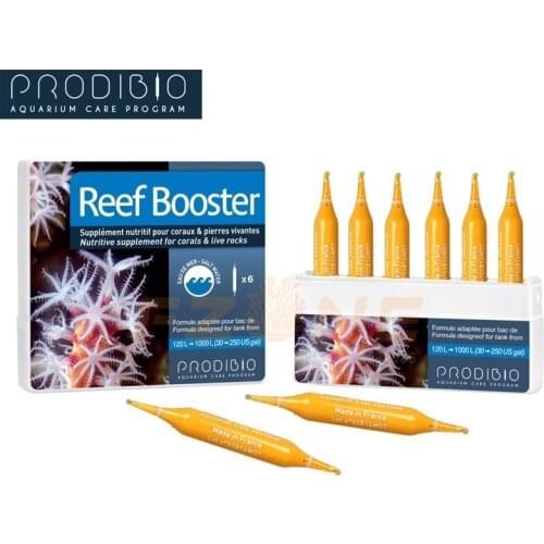 Prodibio Reef Booster Nutrient Supplement for Aquarium marine reef Tank Corals