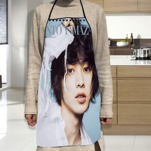 Yamazaki Kento Apron Oxford Cloth Waterproof Men/Women Kitchen Apron Household Cleaning For Home And Kitchen Accessories