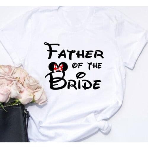 Women T Shirts Summer Short Sleeve Bride Square Love Disney T Shirt Harajuku Kawaii Female Tee Shirts Women Clothes Streetwear
