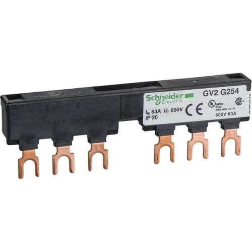 GV2-G254 GV2G254 Linergy FT - Comb busbar - 63 A - 2 tap-offs - 54 mm pitch