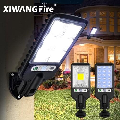 Upgraded Led Solar Light Outdoor Waterproof Lighting for Garden Wall Street Adjustable Angle Solar Lamp with 3 Lighting Modes