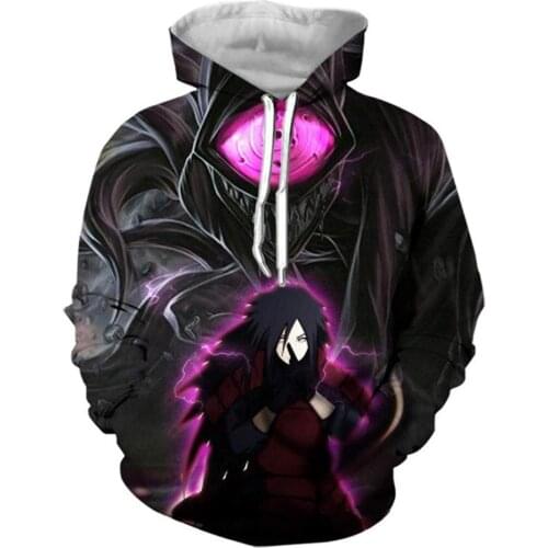 2019 New Autumn Men Sweatshirt Women Hoodies outwear Handsome Hooded Male Anime Naruto 3D Hoody hio hop clothes Boys Girls Coats