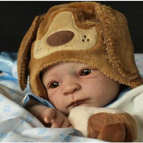 Reborn Baby Doll Kit 20inch Lifelike Nils Sweet Baby Diy Unfinished Doll Parts Diy Reborn Doll Toys Drop Shipping