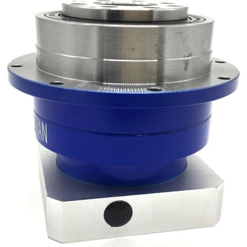 Ratio 7:1 Flange Output Planetary Gearbox Reducer 3arcmin Helical Gear Rotating 11mm Input for 0.2kw 0.4kw 60mm Servo Motor CNC
