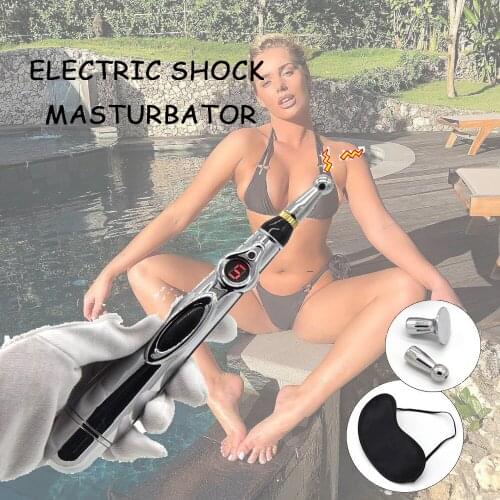 Adult Sex Toys Stimulate The Breast Nipple Penis Clitoris Men And Women Electric Shock Orgasm Masturbation Stick Dildos -40