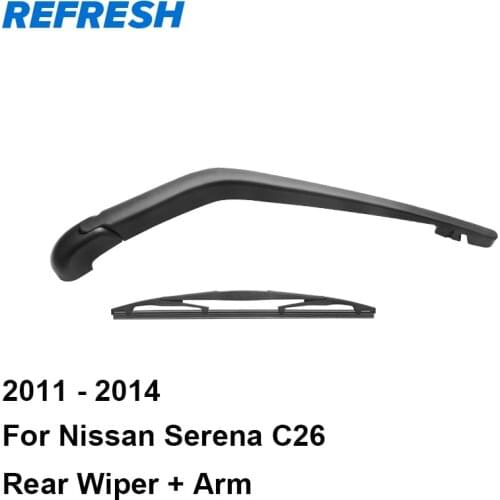 REFRESH Rear Wiper Arm & Rear Wiper Blade for Nissan Serena C26