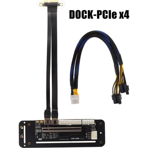 PCI-E External Laptop Video Card Dock Notebook Dock Graphics Card Adapter (Mini PCI-E/NGFF M.2 A/E Key/Expresscard)