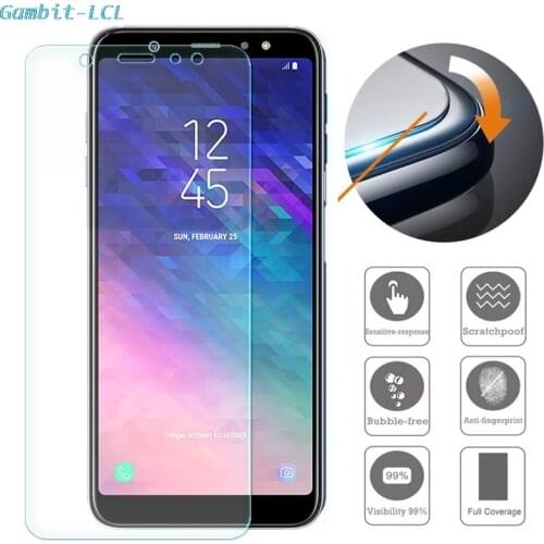 For Samsung Galaxy A6 2018 5.6" Tempered Glass Protective For Samsung SM-A600F A600FN A600A A600G Screen Protector Glass Film