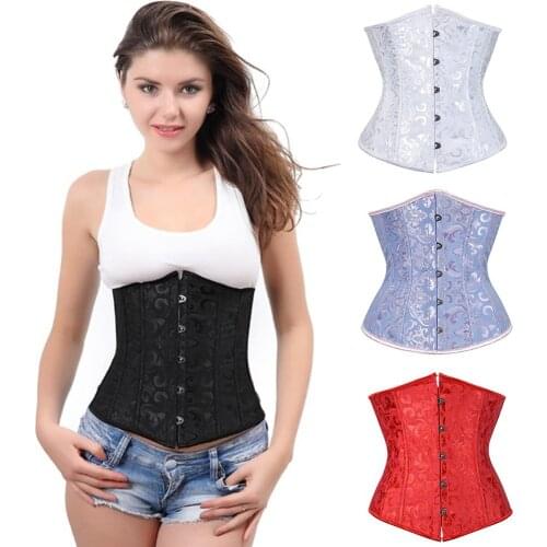 Popfeel Women Tight Harness Court Corset Body Shape Belt Slimming Bustiers Shapewear Waist Shaper Underwear