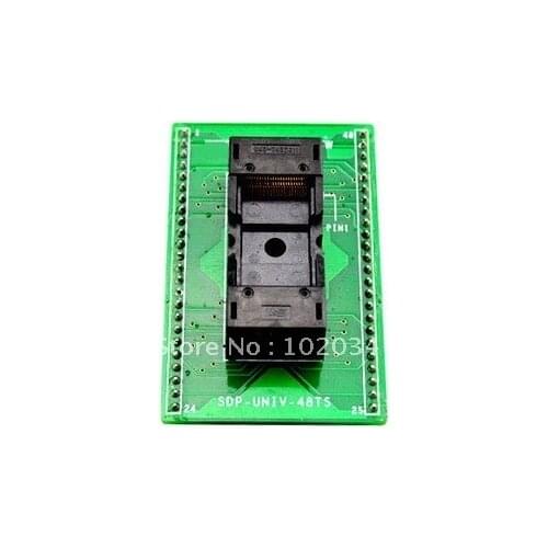 100% NEW 648-0482211 648-0482211SA01H TSOP48 0.5mm IC Test Socket / Programmer Adapter / Burn-in Socket(SDP-UNIV-48TS)