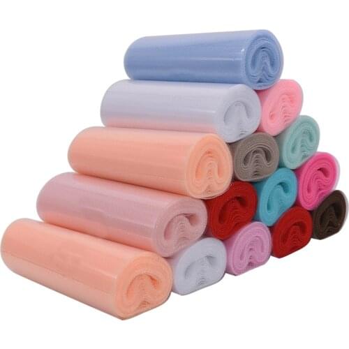 22m*15cm Tulle Roll Spool Tutu for Wedding Decoration Organza Laser Birthday Party Supplies DIY Baby Shower table runners Crafts