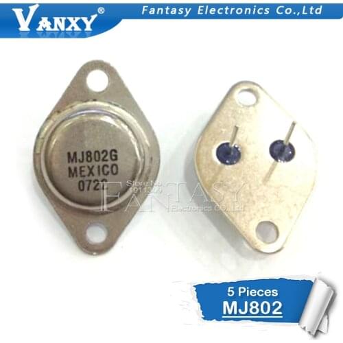 5PCS MJ802 TO-3 MJ802G 30A 100V 200W rough feet high NPN gossan gold seal triode new