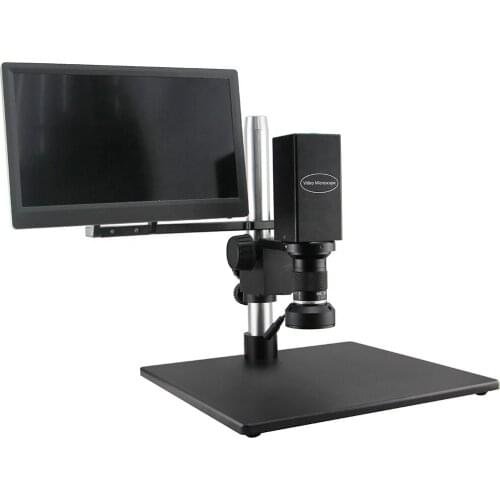 FM750I 12-92X zoom digital microscope with lcd screen