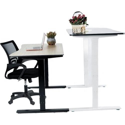 Conform to ergonomic two motor furniture office electric height adjustable sit standing desk for modern