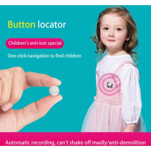 Gps child locator button child baby child abduction anti-lost device for the elderly anti-lost bracelet tracking artifact