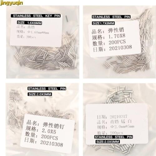 Jingyuqin 1pack/set Remote Car Key Blank Repair Screws For Split Dentate Spring Pin Fixing Locksmith Kit Peg Install Tool Plug