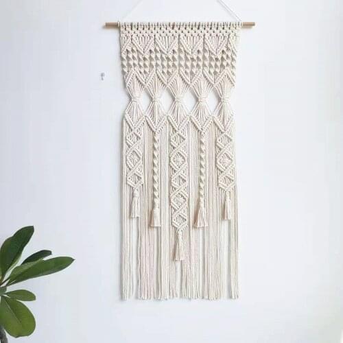 Boho Macrame Wall Hanging Tapestry Boho Macrame Art Home Decor