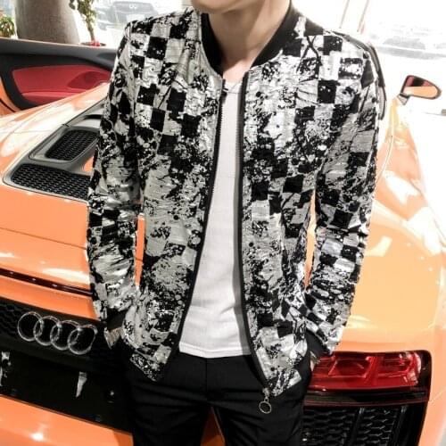 2019 Summer Streetwear Night Hairstyle Division Jacket Fashion Sociology Loose Coat Man Chaqueta Hombre Sunscreen Clothes