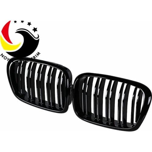 Suitable for E39 Bmw 02-04 Refit the Old 5-series Double Line Bright Black Medium Net