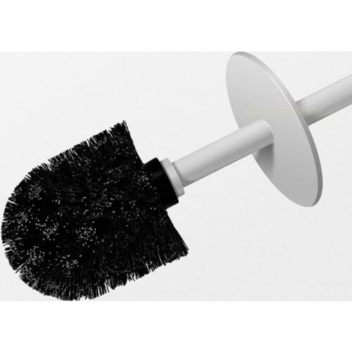 Durable Toilet Brush Holder Toilet Brush and Bracket Set Bathroom Cleaning Tools 1 Piece in Pack