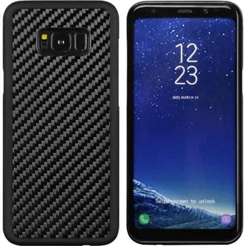 Business Anti-Slide Phone Case Cover Carbon Fiber For Samsung Galaxy S8 S8 Plus Anti-knock For Samsung S8 S8 Plus G950F G950U