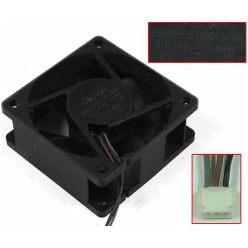 SUNON EB60251S1-Q010-F99 DC 12V 1.56W 60x60x25mm Server Cooling Fan