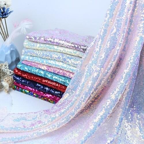3MM sequins fabric dense mesh yarn chaotic wedding decoration shooting background dress stage costume clothing fabric