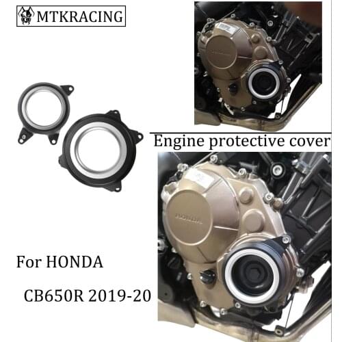MTKRACING For CB650R CBR650R CB CBR 650R CB650 CBR650 R 2019-2020 Engine stator hood Engine protector cover Anti-drop protective