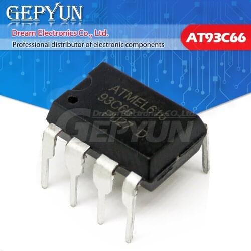 10pcs AT93C66 DIP 93C66 DIP8 93C66A DIP-8