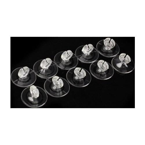 10pcs/lot Plastic Aquarium Suction Cup Holder Fish Tank Sucker Sucker for Fish Tank Pump Airline Tube Holder Aquarium Accessory