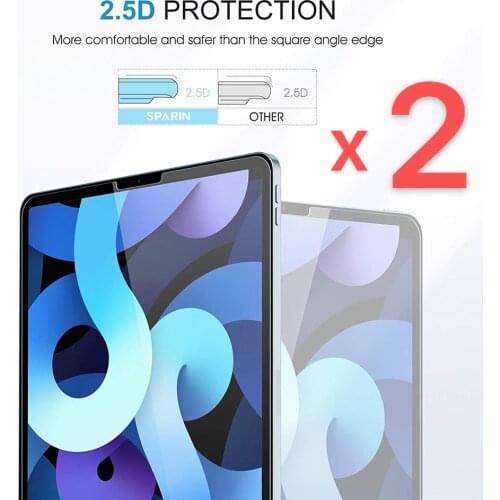 2Pcs Tablet Tempered Glass Screen Protector Cover for Apple IPad Pro 11 2018/2020 HD Eye Protection Tempered Film