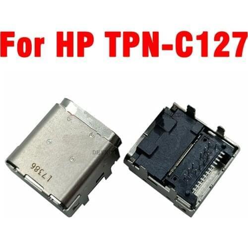 5PCS For HP 13-v014tu TPN-C127 Laptop Type C Usb Jack Charging Port Socket Connector Repair Parts