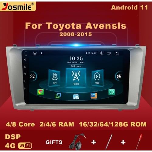 2 din Android 11AI Voice Control Car Radio Multimedia For Toyota Camry 6 40 50 2006-2011no dvd DSP 4G Navigation GPS Radio Audio
