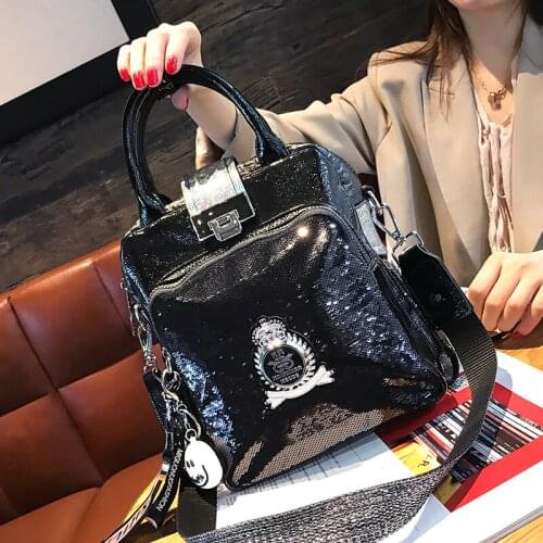 BJYL Women's Backpacks With Sequins