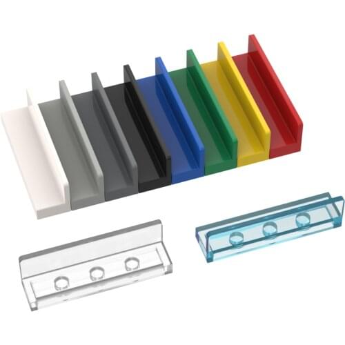 BuildMOC 15207 1x4x1 wall panel ldd15207 30413 35255 43337 For Building Blocks Parts DIY Construction Classic Brand gift Toys